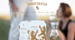 Desktop Screenshot of andegavia.com